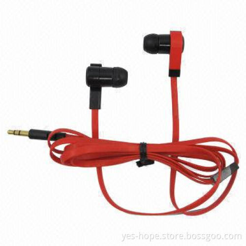New design red earbud with CE/RoHS certification